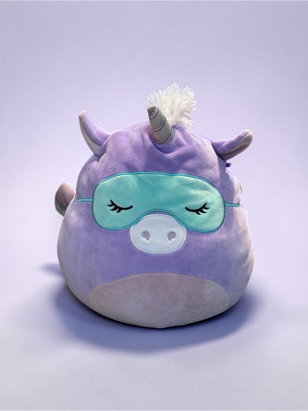 Squishmallow 12" Zola The Purple Pegasus With Sleeping‎ Mask